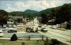 Street Scene in Gatlinburg Tennessee Postcard Postcard