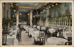 Italian Garden, Kaiserhof Hotel, Chicago, ILL Illinois Postcard Postcard