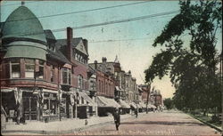 Lake Ave. and Lake St., Austin Chicago, IL Postcard Postcard