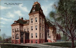 Salt Lake High School Postcard