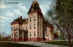 Salt Lake High School Postcard