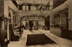 The Lobby, Y.W.C.A Postcard