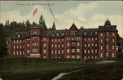 St. Vincent's Hospital Portland, OR Postcard Postcard