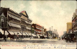 Main Street Salt Lake City, UT Postcard Postcard