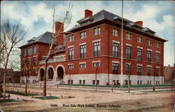 West Side High School Postcard