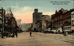 Main Street, looking North Postcard