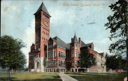 High School Postcard