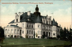 Administration Building, University of Washington Postcard