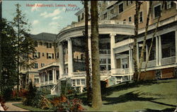 Hotel Aspinwall Lenox, MA Postcard Postcard