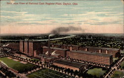 National Cash Register Plant Dayton, OH Postcard Postcard