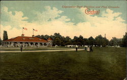 Edgewater park Pavilion and Play Grounds Postcard