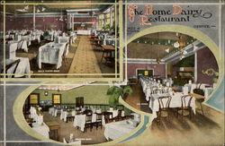 The Home Dairy Restaurant Postcard