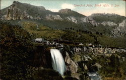 Speaerfish Falls Black Hills, SD Postcard Postcard