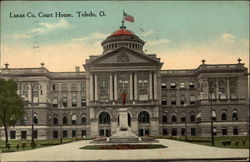 Lucas Co. Court House Postcard