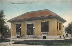 Public Library Postcard