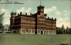 Clark University, Main Building Postcard