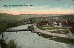 Along the Truckee River Reno, NV Postcard Postcard