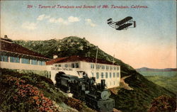 Tavern of Tamalpais and Summit of Mt. Tamalpais Postcard