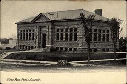 Public Library Postcard