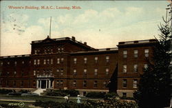 Women's Building, M.A.C Lansing, MI Postcard Postcard