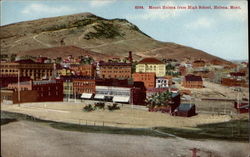 Mount Helens from High School Postcard