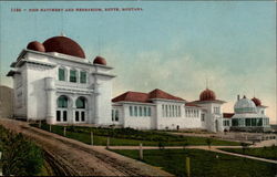 Fish Hatchery and Herbarium Postcard