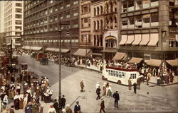 State Street North from Monroe Postcard