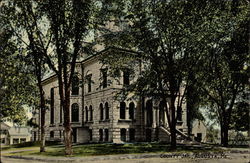 County Jail Postcard