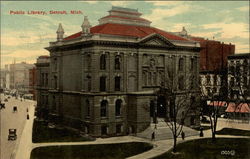 Public Library Postcard