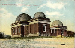 Fuertes Observatory, Cornell University Ithaca, NY Postcard Postcard