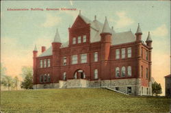 Adminstrative Building, Syracuse University New York Postcard Postcard