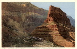 The Towering Cliffs Above Hermit Camp Postcard