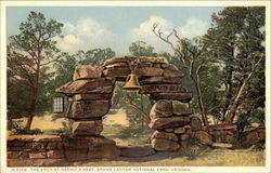 The arch at Hermit's Rest, Grand Canyon National Park Arizona Postcard Postcard