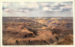 Cloud Shadows from Hopi Point Grand Canyon National Park, AZ Postcard Postcard