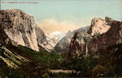 Yosemite Valley California Yosemite National Park Postcard Postcard