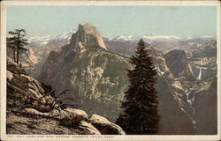 Half Dome and High Sierras Postcard