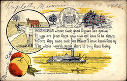 Bounties of Missouri Triplett, MO Postcard Postcard