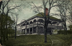 Pavilion at Hanscom Park Postcard