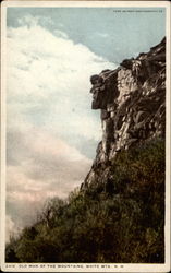 Old Man of the Mountains White Mountains, NH Postcard Postcard