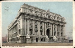 U. S. Custom House New York, NY Postcard Postcard