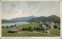 Lake Placid From the Stevens House Postcard