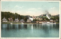 Weirs from the lake Postcard