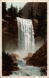 Vernal Falls Postcard