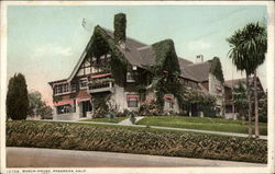 Busch House Pasadena, CA Postcard Postcard