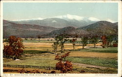 Mt. Washington, White Mountains Postcard