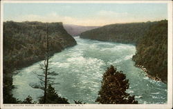 Niagara Rapids from the Lewiston Branch Postcard