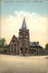 Central United, Presbyterian Church Omaha, NE Postcard Postcard