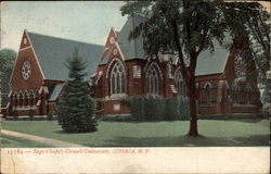 Sage Chapel, Cornell University Postcard