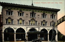 Orpheum Theatre Salt Lake City, UT Postcard Postcard