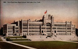 New East Side High School Salt Lake City, UT Postcard Postcard